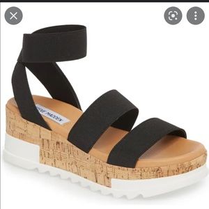 steve madden platform sandal bandi